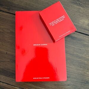 We’re Not Really Strangers
 Breakup Journal and Prompt Card Set - New